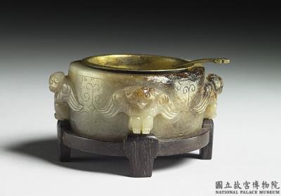 图片[2]-Jade water holder, Qing dynasty (1644-1911)-China Archive